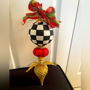 Large Check Ornament